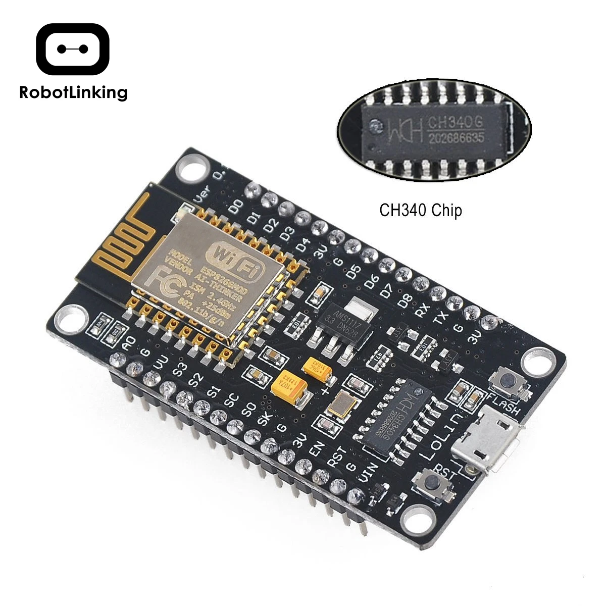 1 шт. беспроводной модуль CH340/CP2102 NodeMcu V3 Lua wifi Интернет вещей макетная плата на основе ESP8266
