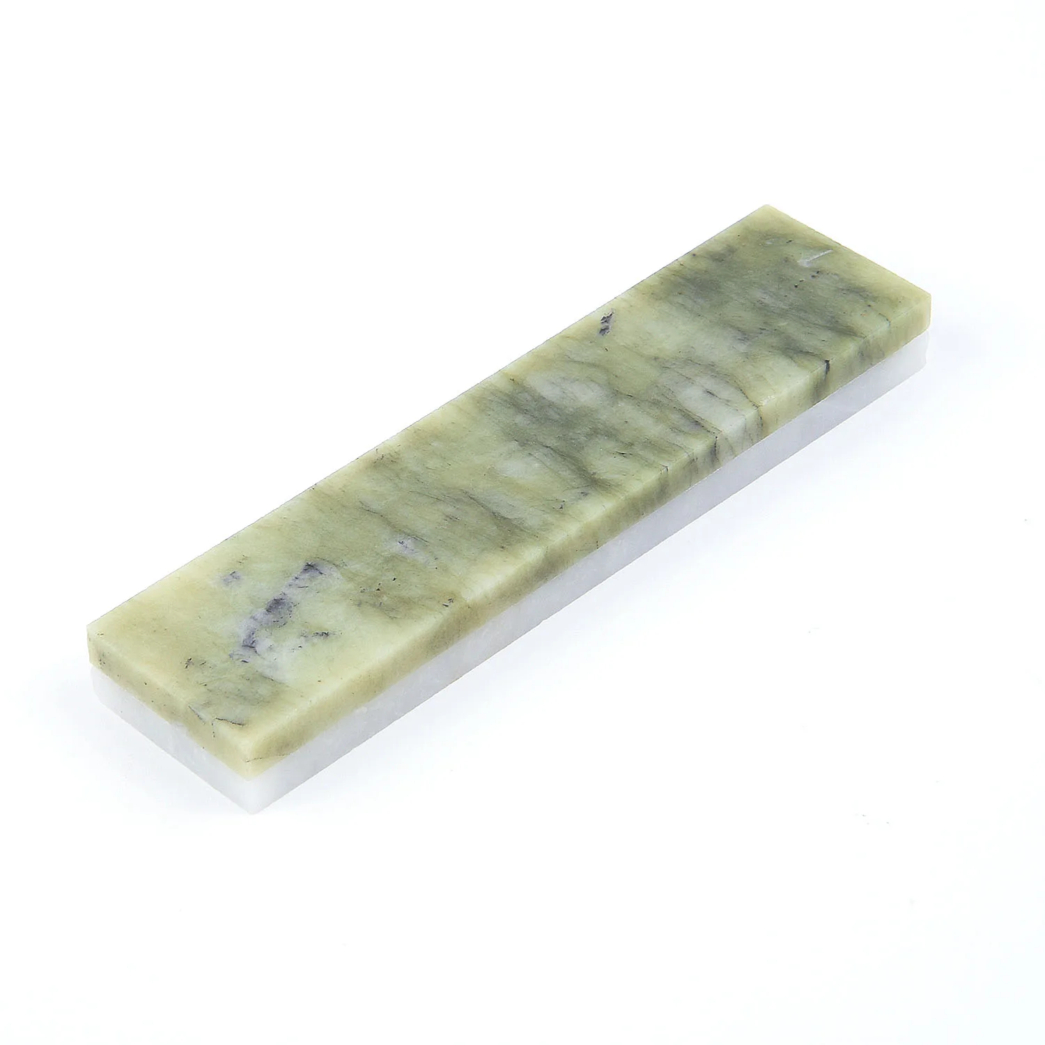 

8000/10000 Double Natural Green And White Agate Sharpening Stones Agate Oil Stones Sharpener Home Kitchen Polishing Tool