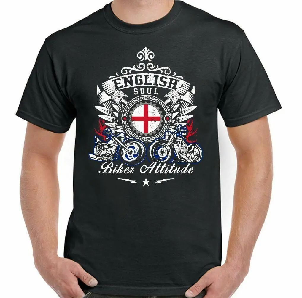 

Men's Bicycle Motorcycle Cafe Racer Printed Cotton Short Sleeves