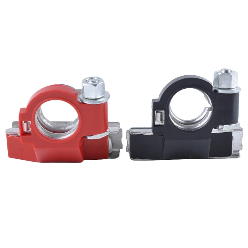 2 шт. автомобильный Верхний Пост Батареи провода Кабельные Клеммы Зажим Разъемы