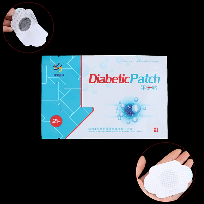 

1 bag Diabetic Patch Natural Herbal Cure Lower Blood Glucose Treatment Sugar Balance Burning Fat Medical Diabetes Plaster