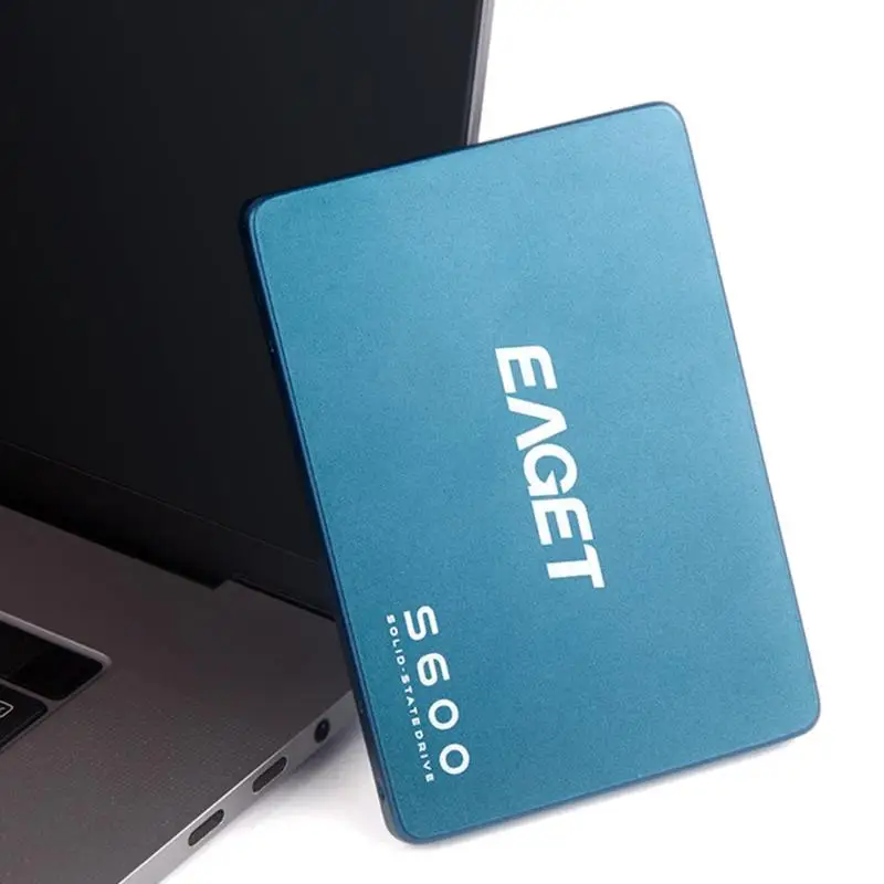 EAGET S600 2,5 дюймов SATA 3,0 SSD жесткий диск 128 ГБ/256 Гб внешний твердотельный накопитель для настольного ноутбука ПК твердотельный накопитель