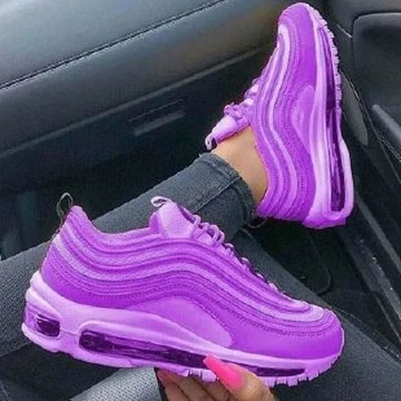 

Кроссовки женские легкие спортивные, Вулканизированная подошва, дышащие, толстая подошва, повседневная обувь для бега, 2021