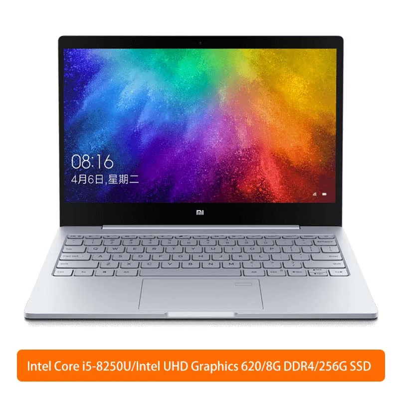 I5 8G 256G 620 S Xiaomi ноутбук Air 13,3 дюймов четырехъядерный i5 i7 8G MX250 ультра тонкий ноутбук 512G 256G SSD FHD PC для игр и работы в офисе - Цвет: I5 8G 256G 620 S