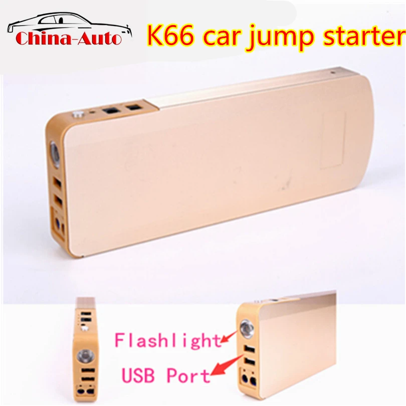 А + качество K66 Высокая емкость стартер для автомобиля мини банк питания 18000 мАч