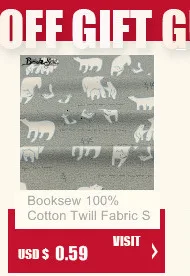 Booksew хлопчатобумажная стеганая ткань для детей DIY лоскутное шитье лисы узор ткань серый Tecido материал тканевый измеритель ткани платье