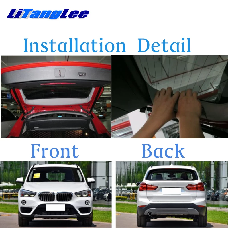 Система помощи при подъеме задних ворот LiTangLeeCar для BMW X1 F48 2015 ~ 2021 дистанционное