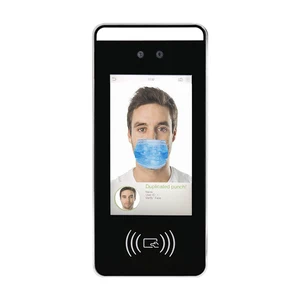 tcpip visible light face facial recognition time attendance and door access control system free global shipping