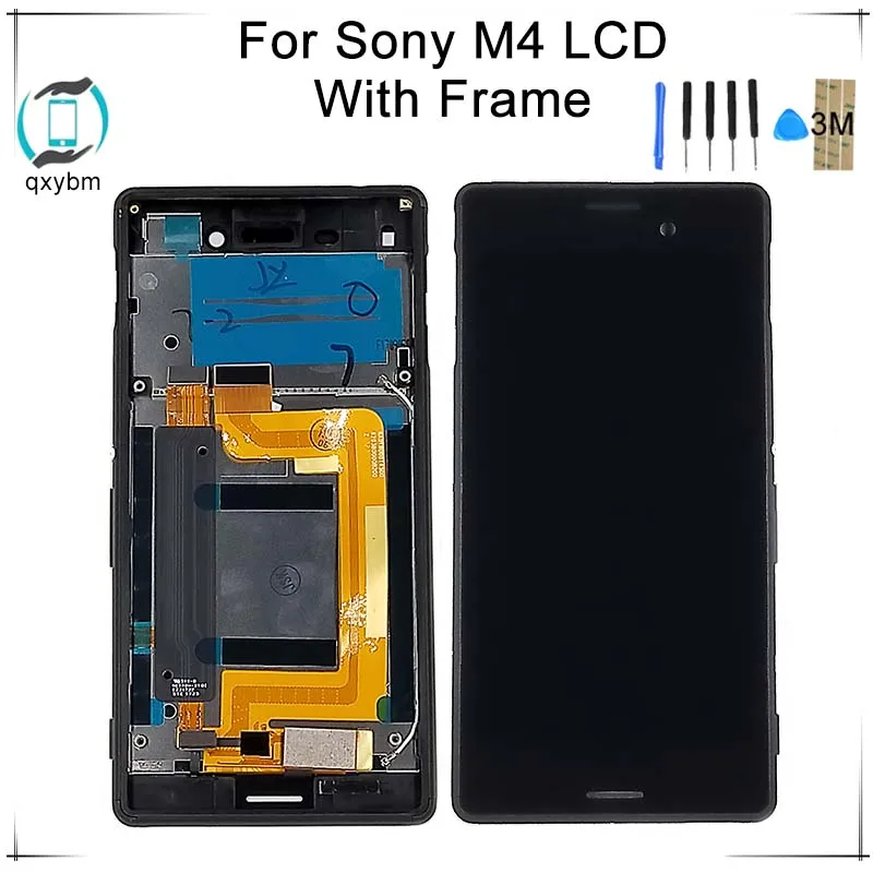 5 0 дюймовый одиночный двойной SIM LCD для SONY Xperia M4 Аква дисплей сенсорный экран с