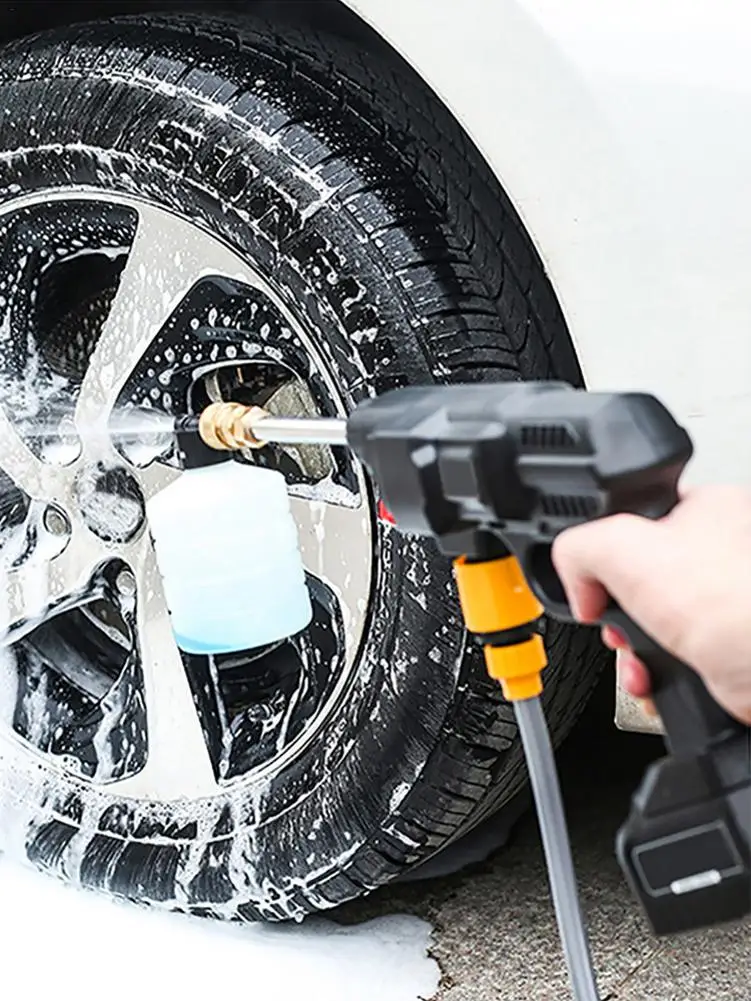 Pаспродажа Беспроводная мойка высокого давления, портативный пистолет для мойки высокого давления, 24 В/12 В