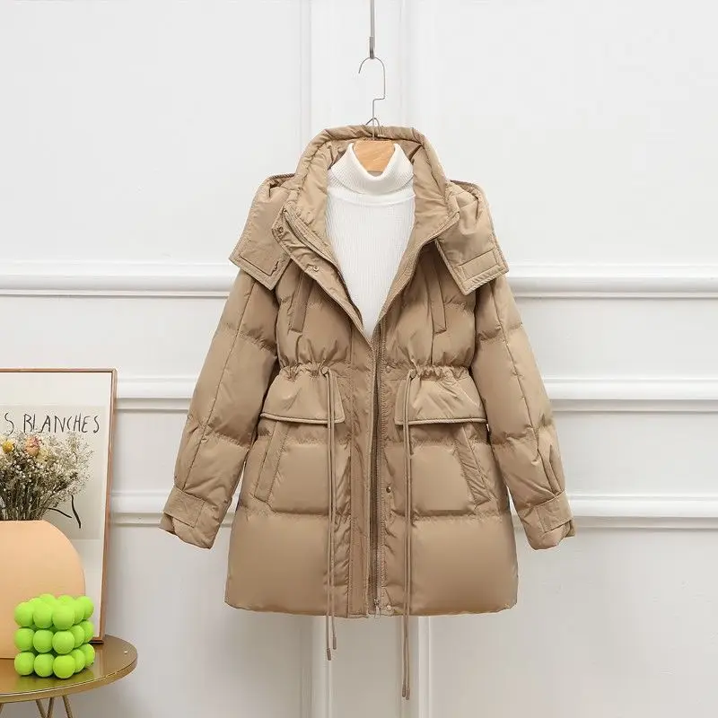 

2022 New Style Hooded Long Padded Jacket New Winter Women Parkas Jackets Plus Size 3XL Women's Winter Padded Jacket