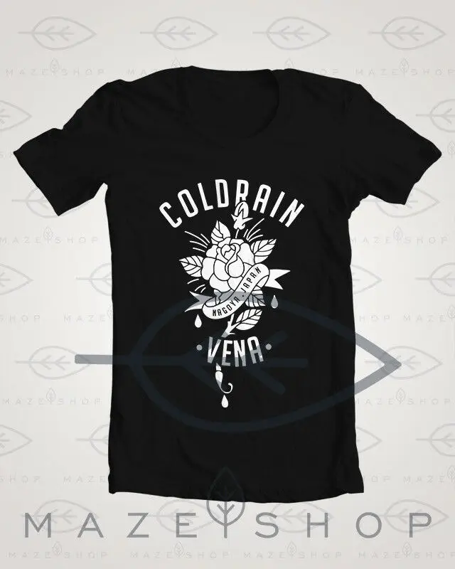 Coldrain футболка The Gazette One Ok Rock Baby Scandal Crossfaith Crystal|Мужские футболки| |