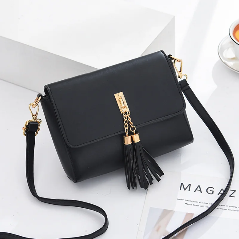 

2020 New Fashion Modern Simple High Feeling Bag Versatile Women's Handbag Crossbite Foreign Style Broadband Fashion Cow Leather