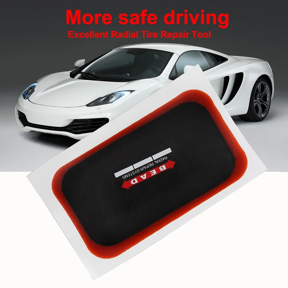 10 Pcs Universal Radial Tire Repair Patch​ Car Tools Rubber One-Time Repairing Patch For Motorcycle Cars | Автомобили и