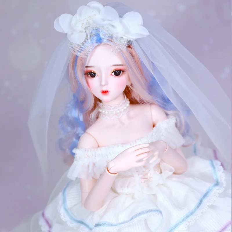 1/3 BJD куклы Fairyland для девочек Белоснежка Полный комплект механический шарнир тела