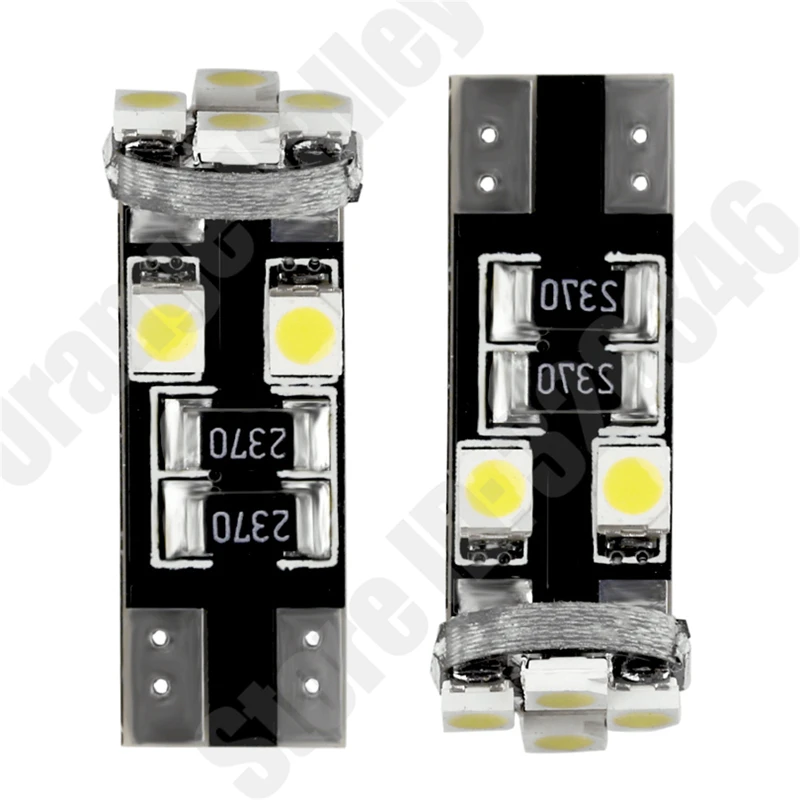 500 шт. хит продаж T10 W5W 194 168 8 светодиодный 3528 SMD 1210 CANBUS без ошибок чистый белый