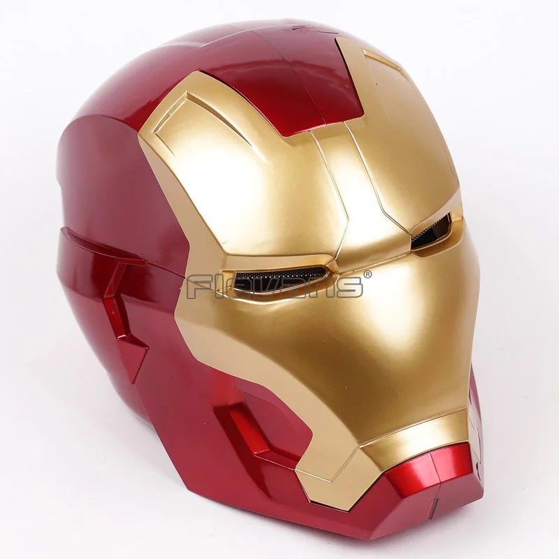 Мстители Железный человек Шлем косплей супергерой Marvel Tony Stark экшн фигурка сенсорная маска с светодиодный легкий шлем