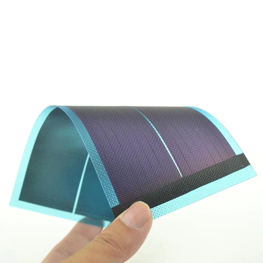 small flexible solar panels 1W 3V 370MA panel rechargeable battery for moble flex thin solar power system battery for home loT