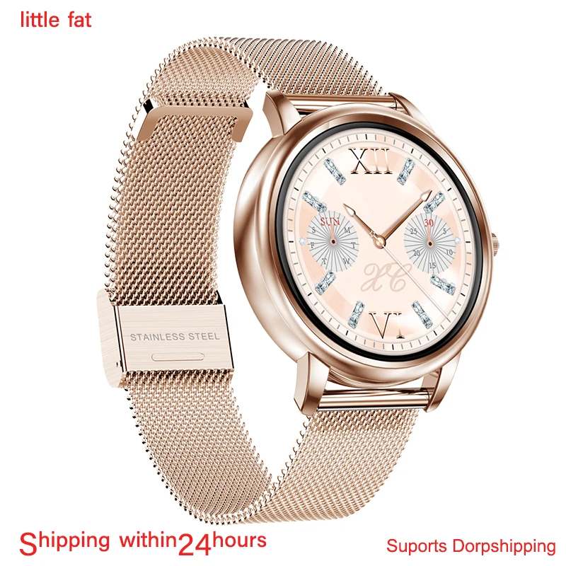 Littlefat MK20 Women Smart Watch IP67 Waterproof Multi-Sport Mode Heart Rate Blood Pressure Monitoring Reminder Female