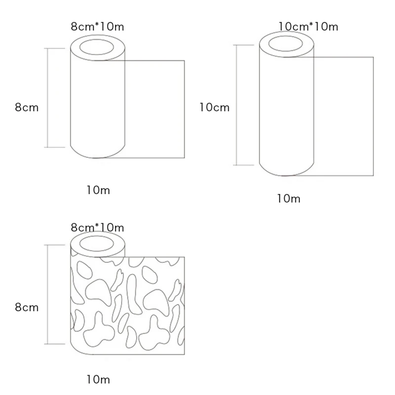 

Transparent Cake Collar Mousse Cake Border Collars Surrounding Edge Wrapping Tape Cake Dessert Collar DIY Cake Decorating Tools