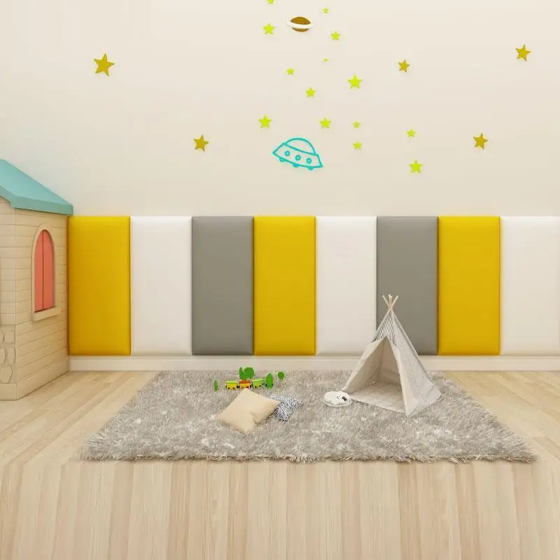 Testata Chambre A Coucher testera Letto Capitone Kid 3D стикер на стену Tete Lit Cabeceira Cabecero Cama De Pared Headboard