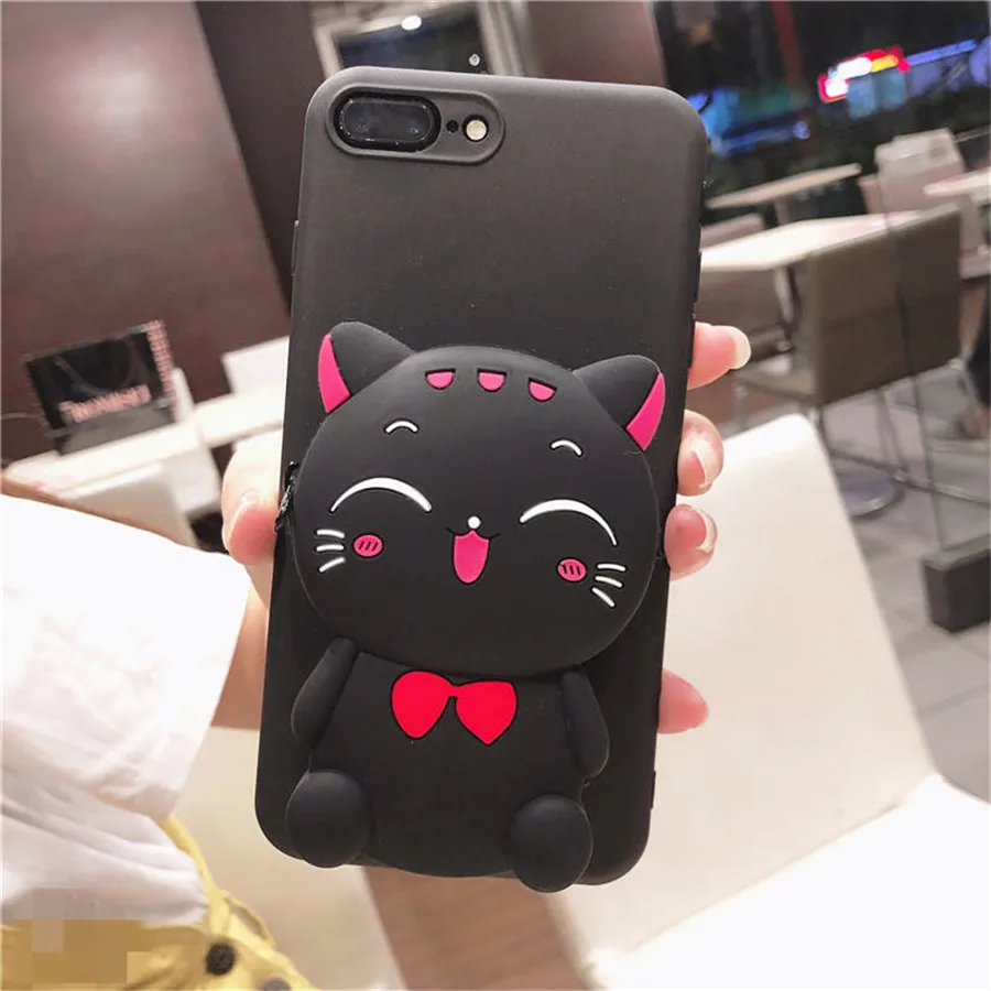 Чехол-Кошелек с 3D рисунком Минни Ститч Медведь силиконовый чехол для samsung Galaxy J2 Pro J5 Prime J2 J7 Prime мягкий чехол для телефона