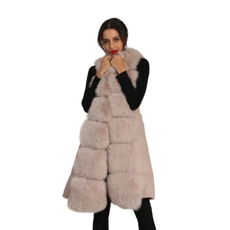 Рисунок 5 - Женский Длинный жилет из натурального Лисьего меха