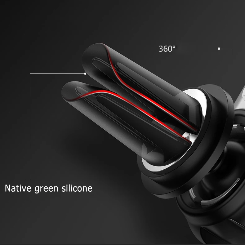 Olhveitra Gravity Air Vent Автомобильный держатель для мобильного телефона iPhone 11 Pro 7 8 OnePlus