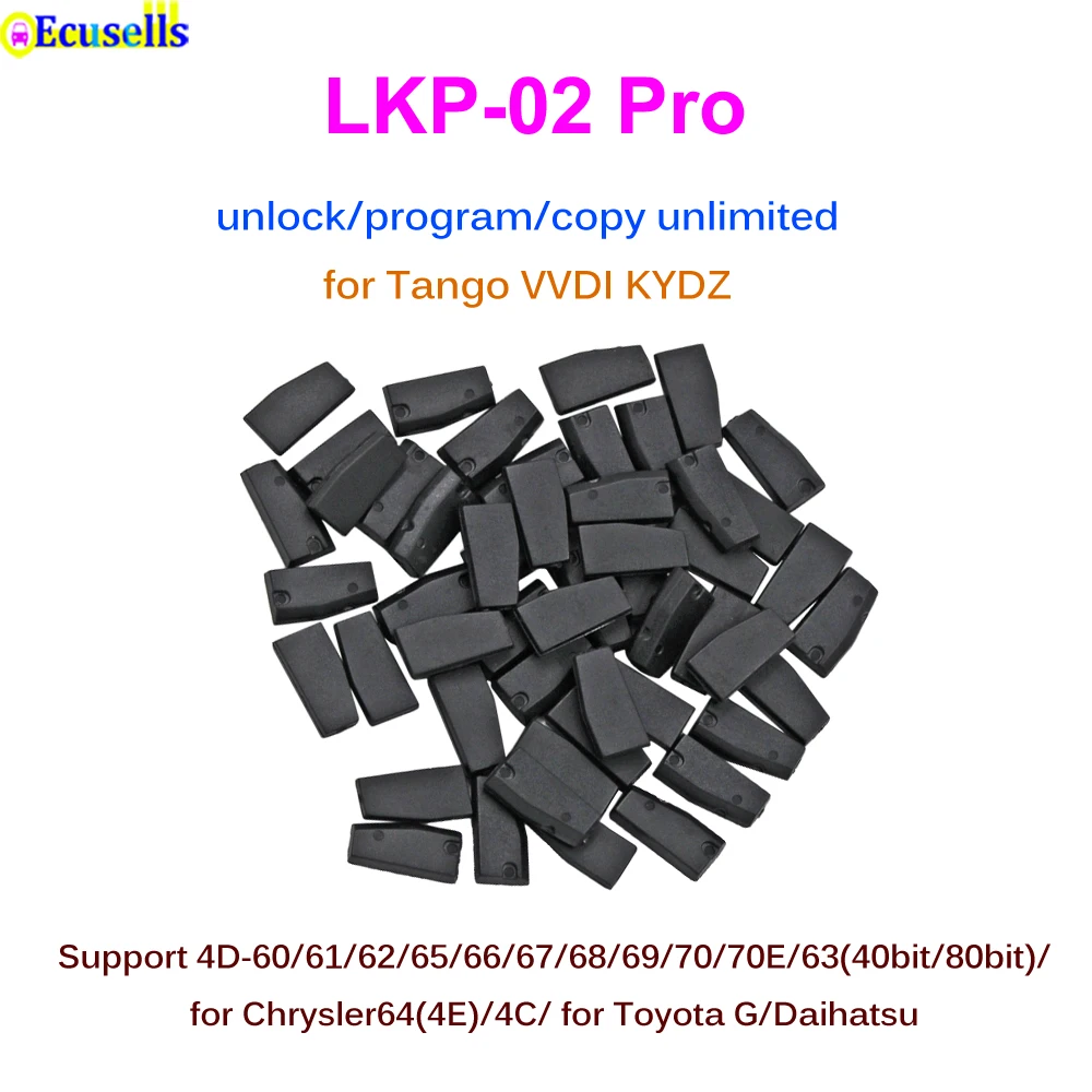 5 шт./10 шт./50 шт. новая модель автомобильного ключа чип чистый для Tango VDI KYDZ