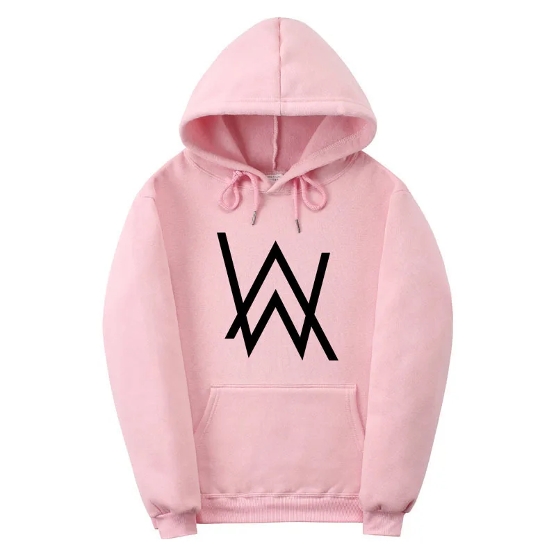 Бургундия Новая зимняя флисовая толстовка Alan Walker, потертый худи для мужчин печать баннеров хип-хоп Рок Толстовка со звездочками новые брендовые толстовки для женщин 3XL - Цвет: Бургундия