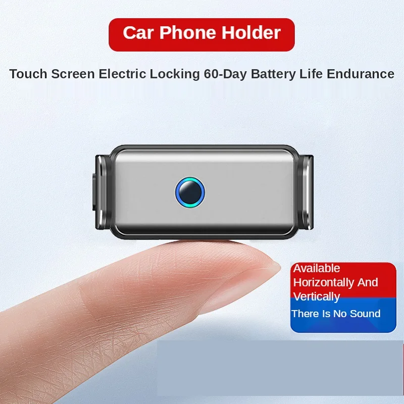 

Car Phone Holder Automatic Clamping Mobile Navigation Bracket Smart Electric Locking Phone Support Holder