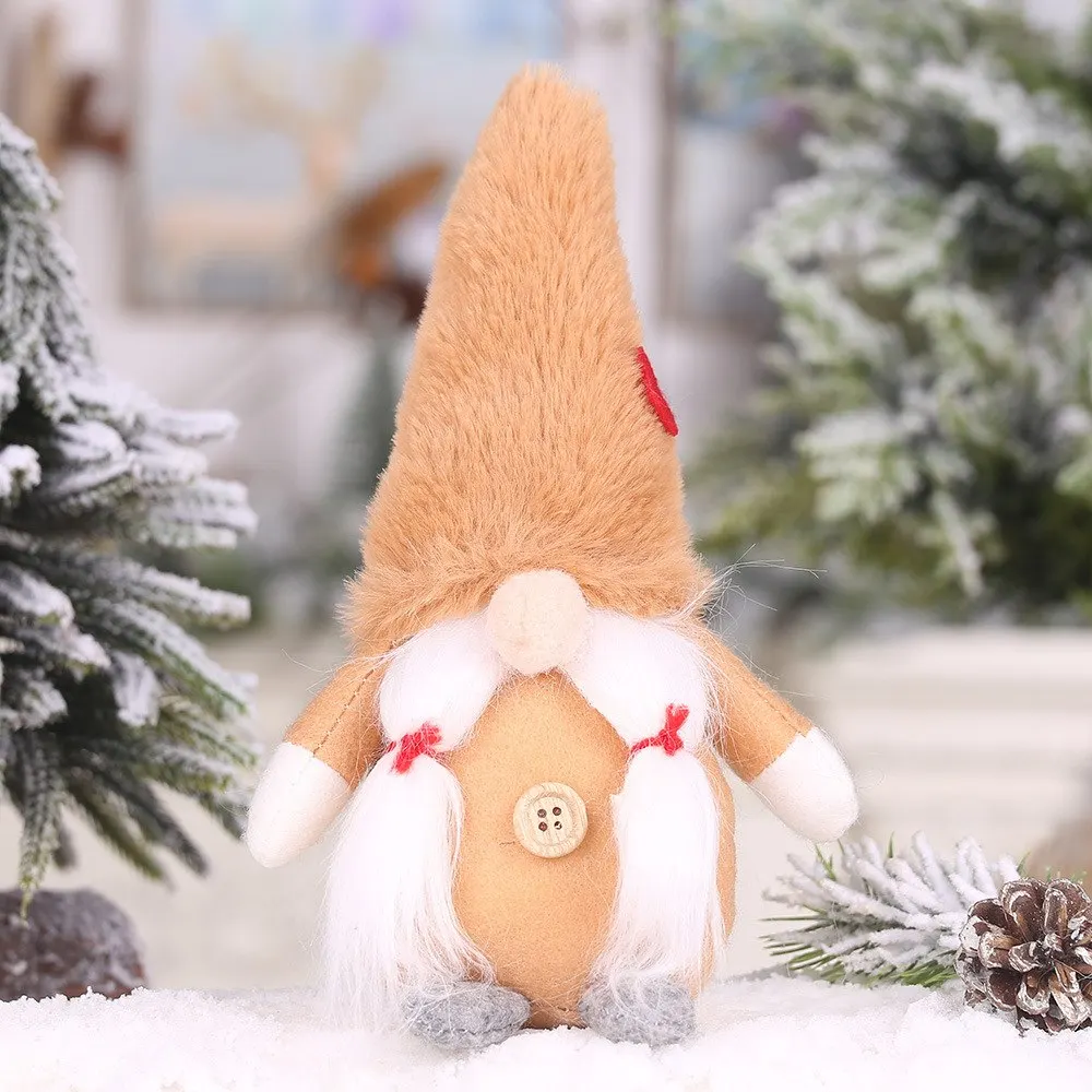 1pcs Christmas doll4 1 шт. рождественские вечерние Рождественская Кукла вечерние Детские любимые рождественские подарки вечерние подарки на день рождения для девушки - Цвет: 1pcs Christmas doll4