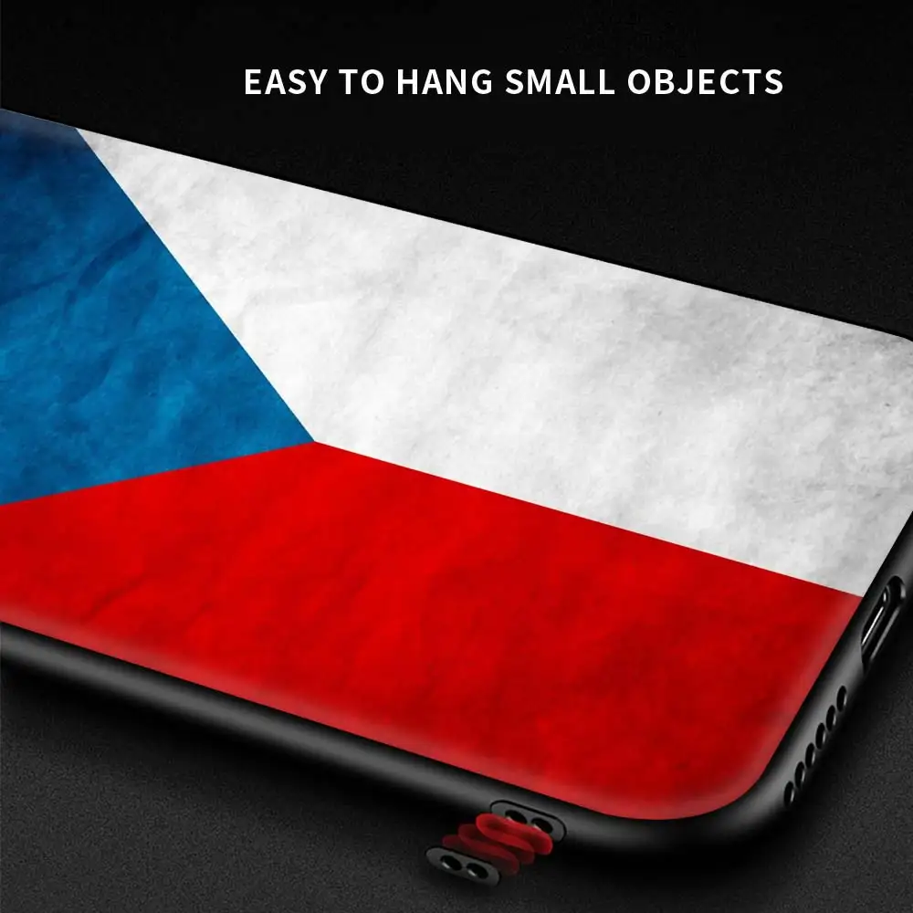 

Phone Case for Xiaomi Redmi Note 9S 8 Pro 8T 9 7 9C 9A 6A 8A 7A 10 K40 Pro Soft Silicon Back Cover Czech Republic Flag