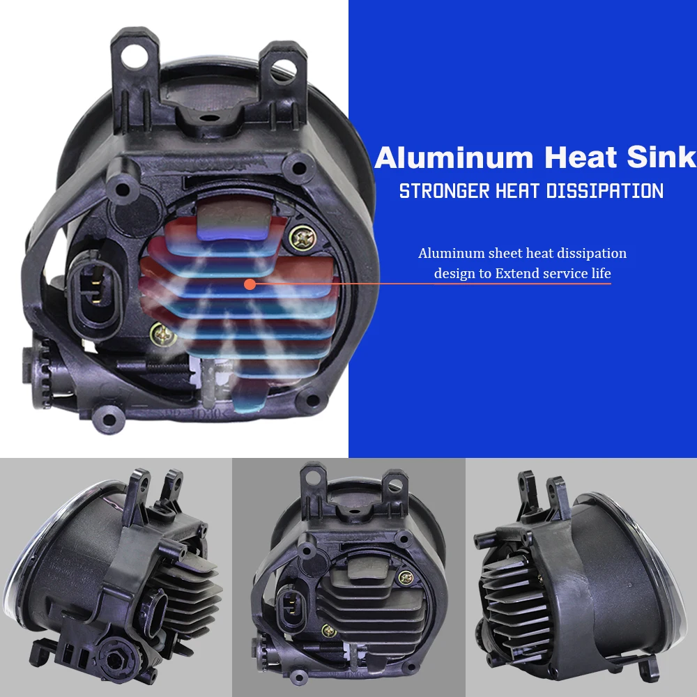 Автомобильные дневные ходовые огни Cawanerl светодиодные DRL белого цвета H11 12 В для