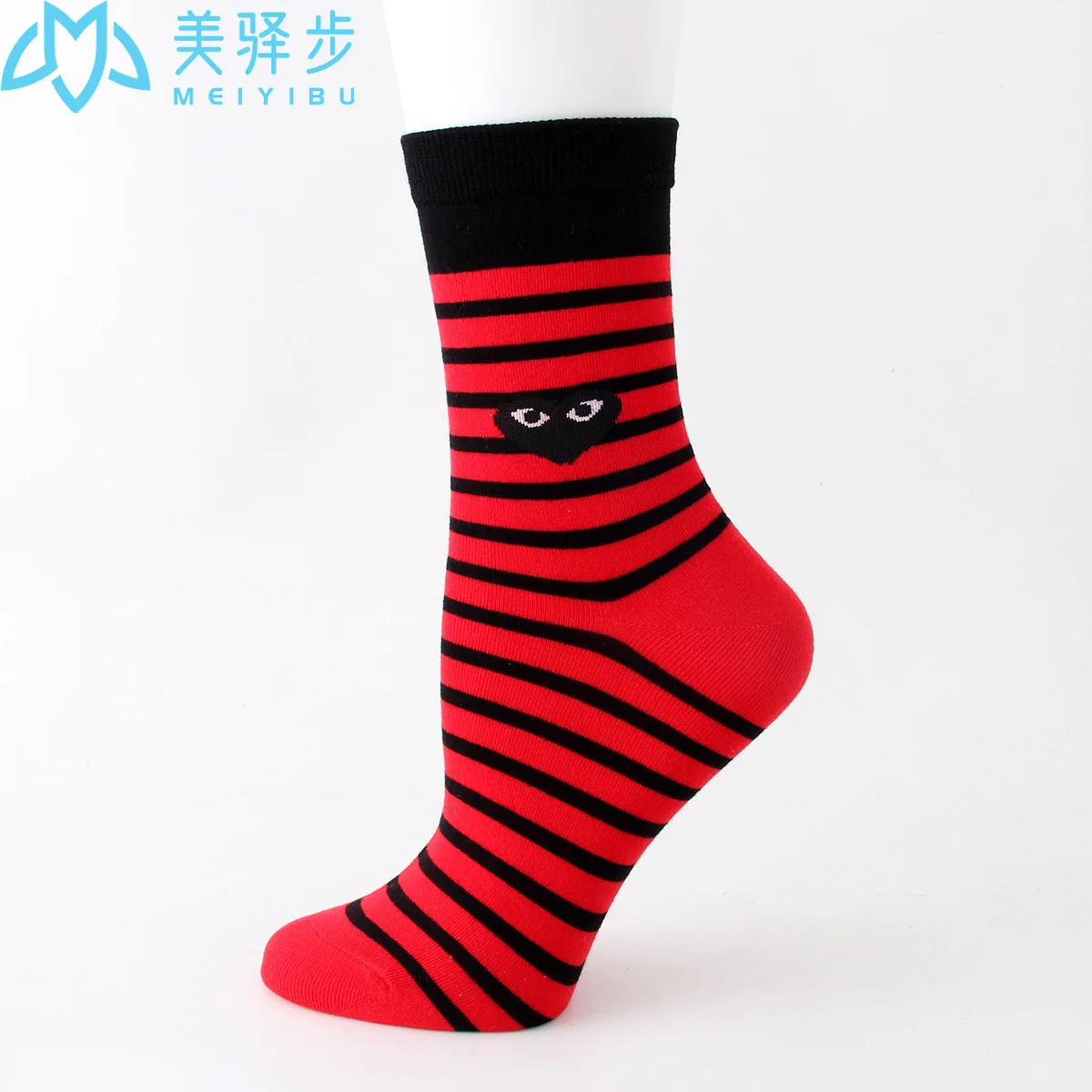 12 Pairs Per Set Love Valentine's Day Cotton Socks Sweat-absorbing Socks Women's Hot Socks