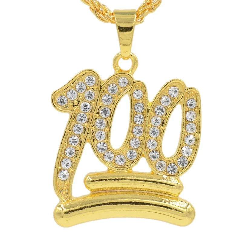 Подвески в стиле хип-хоп с подвеской виде подвески рок ювелирное изделие подарок