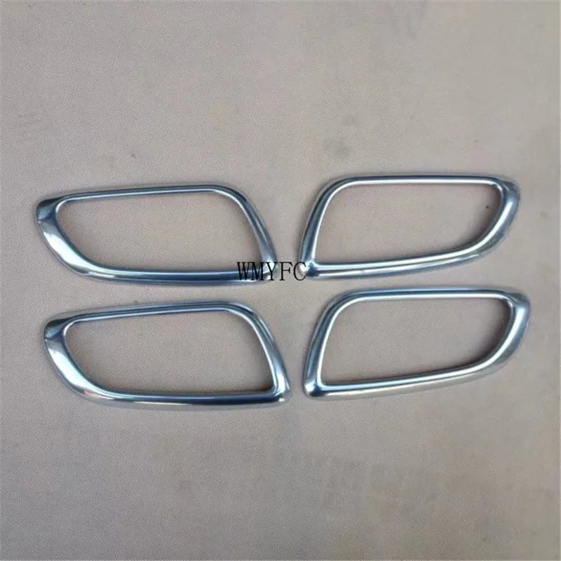 

4 шт., накладки на внутреннюю дверную ручку Dodge Journey JCUV 2013 2014 2015 2016 2017 2018 2019 2020