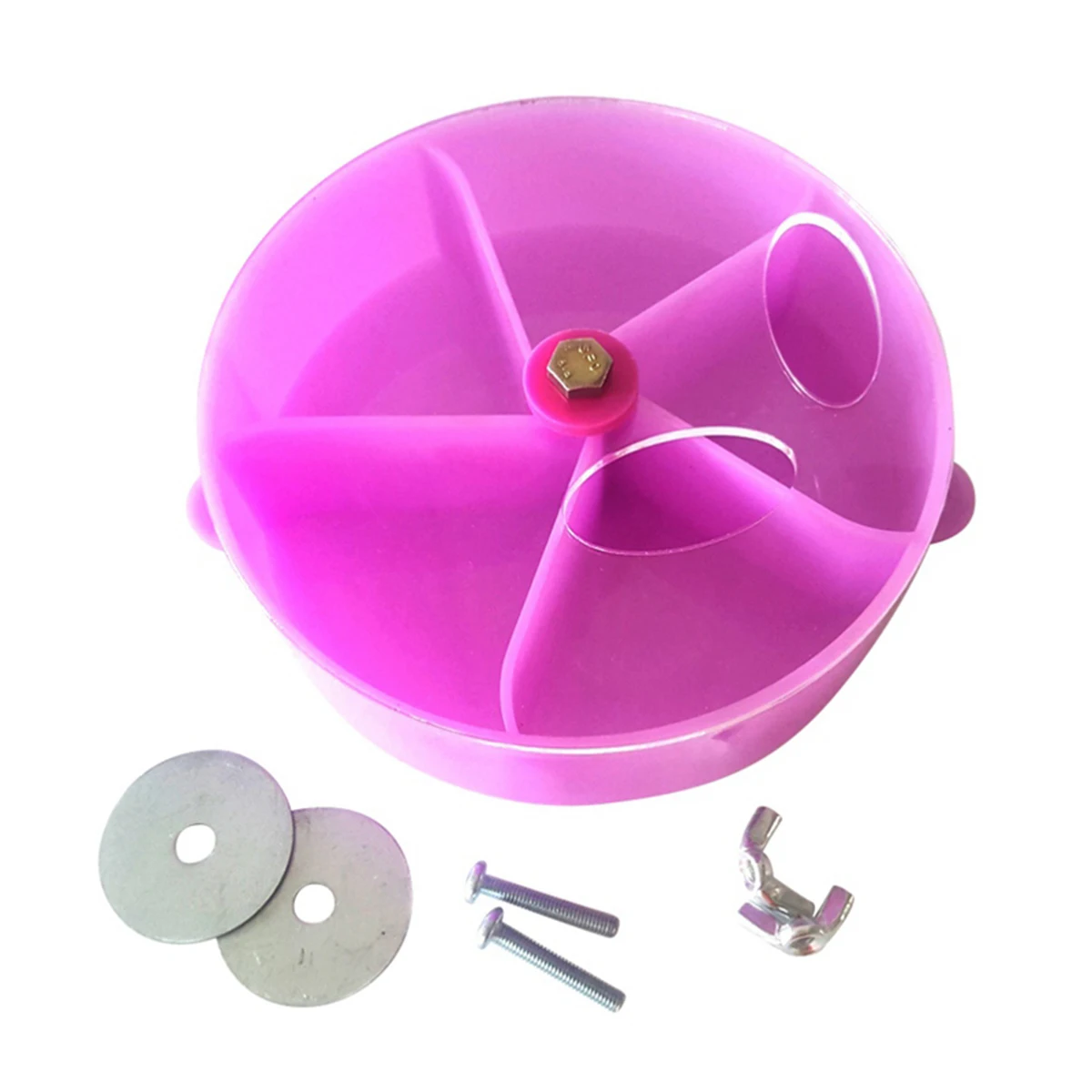 Клетка для домашних птиц Еда пластина колесный механизм кормления мяч кормушка