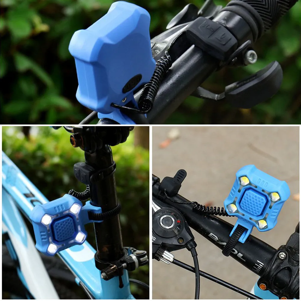 

dB Call Sound Bicycle Alarm For Horn Bike Bike Bell 140 Waterproof Cycling Handlebar Mountain Safety Road Accessories Bicycle dB