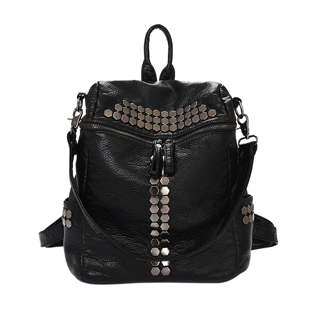 Женский кожаный мини рюкзак вместительная школьная сумка ведро дорожный кожаная