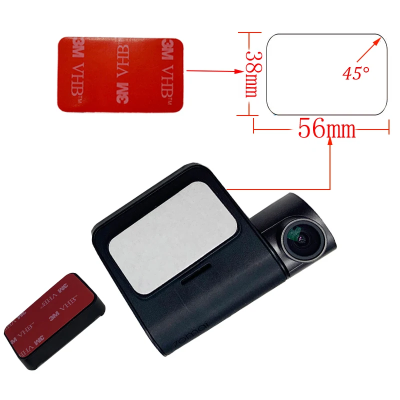 Для оригинального видеорегистратора 70mai Pro plus Dash Cam Smart 3M пленка и статические