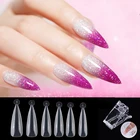 12060 шт. верхние формы и 5 зажимов для системы ногтей, полное покрытие, форма для быстрого наращивания ногтей, формы для наращивания ногтей, двойные формы