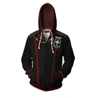 Костюм для косплея серого человека Д. Аллен Уокер из полиэстера модная толстовка на молнии Школьная Униформа Куртки Спортивная одежда Hallowen