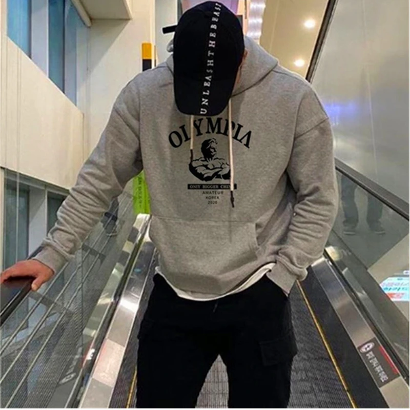 

Bodybuilding Hoodies Men Gyms Fitness Sweatshirt jogging Jacket Outerwear Male Running Workout New High quality Sportswear Tops