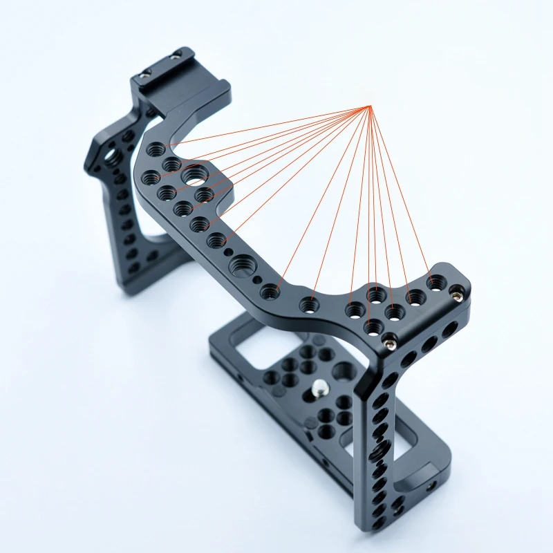 

for Canon EOS R Cage ,Camera Cage for Canon EOS R Camera Case Camera Rig Cold Shoe