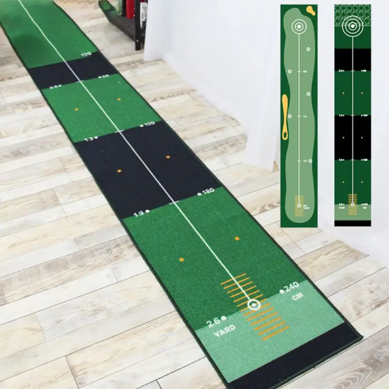 

50*300cm Golf Putting Practice Mat Indoor Artificial Turf Tee Backyard Golf Training Mat