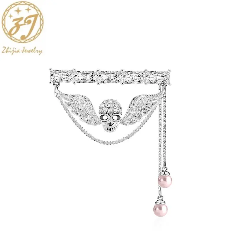 Zhijia необычная уникальная искусственная жемчужина Крылатый пилот парашют