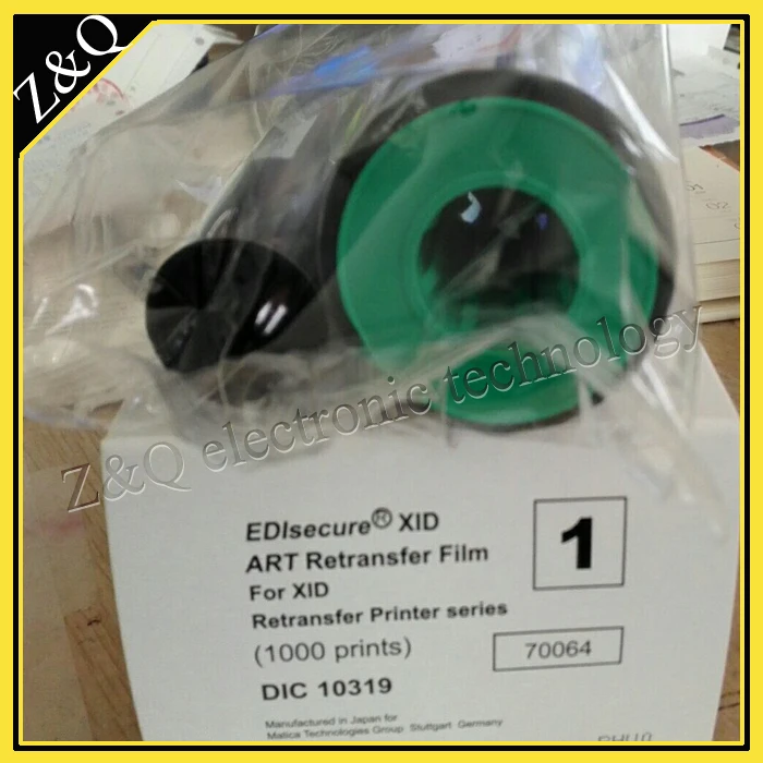 Reverse Transfer Film 1000 принтов для принтеров серии EDIsecure XID 5xxie и 8300 9300 9330|print print|film transferfilm