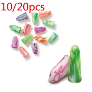 10pcs Noise Reduction Prevention Earplugs Sound Insulation Ear Protection Comfort Soft Foam Ear Plugs Tapered Travel Sleep new