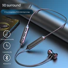 Беспроводные Bluetooth-наушники, магнитные спортивные наушники для бега, IPX водонепроницаемые спортивные наушники-вкладыши, наушники с шумоподавлением